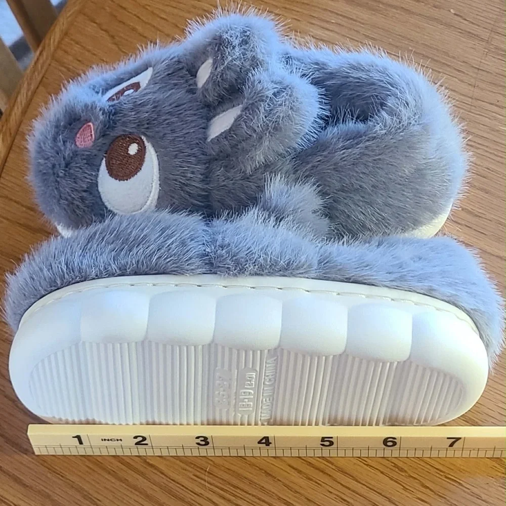 NEW Cute Bunny Plush Slippers